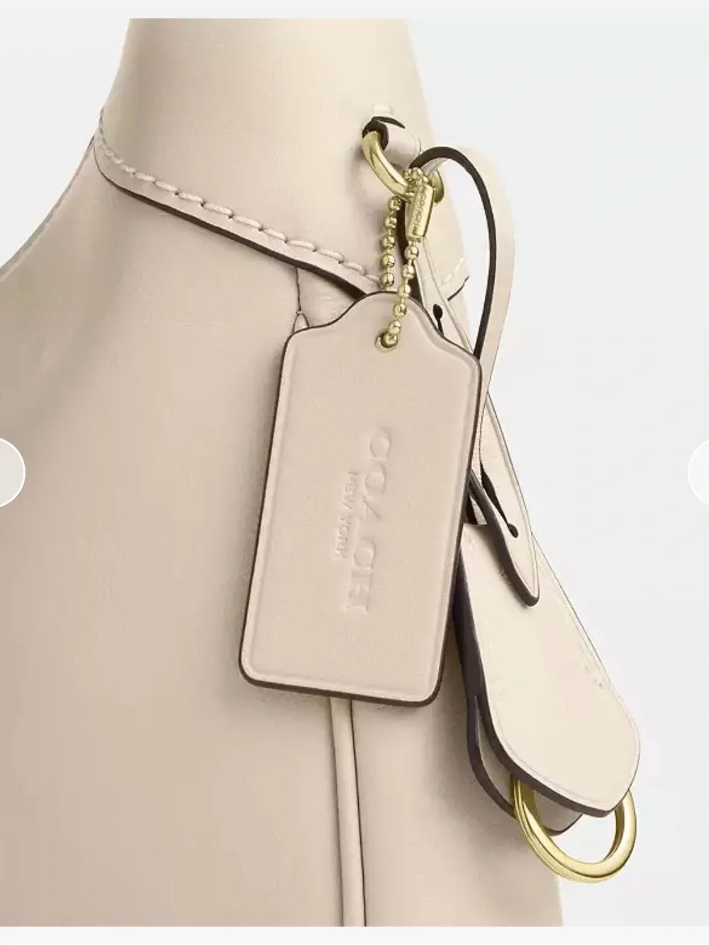 Coach Ella Shoulder Bag in Oat